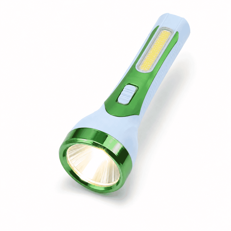 Livmore Blue 12mAh Solar Flashlight