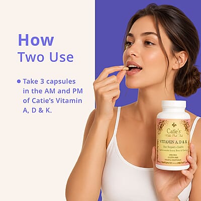Catie's Organics Vitamin A,D, & K