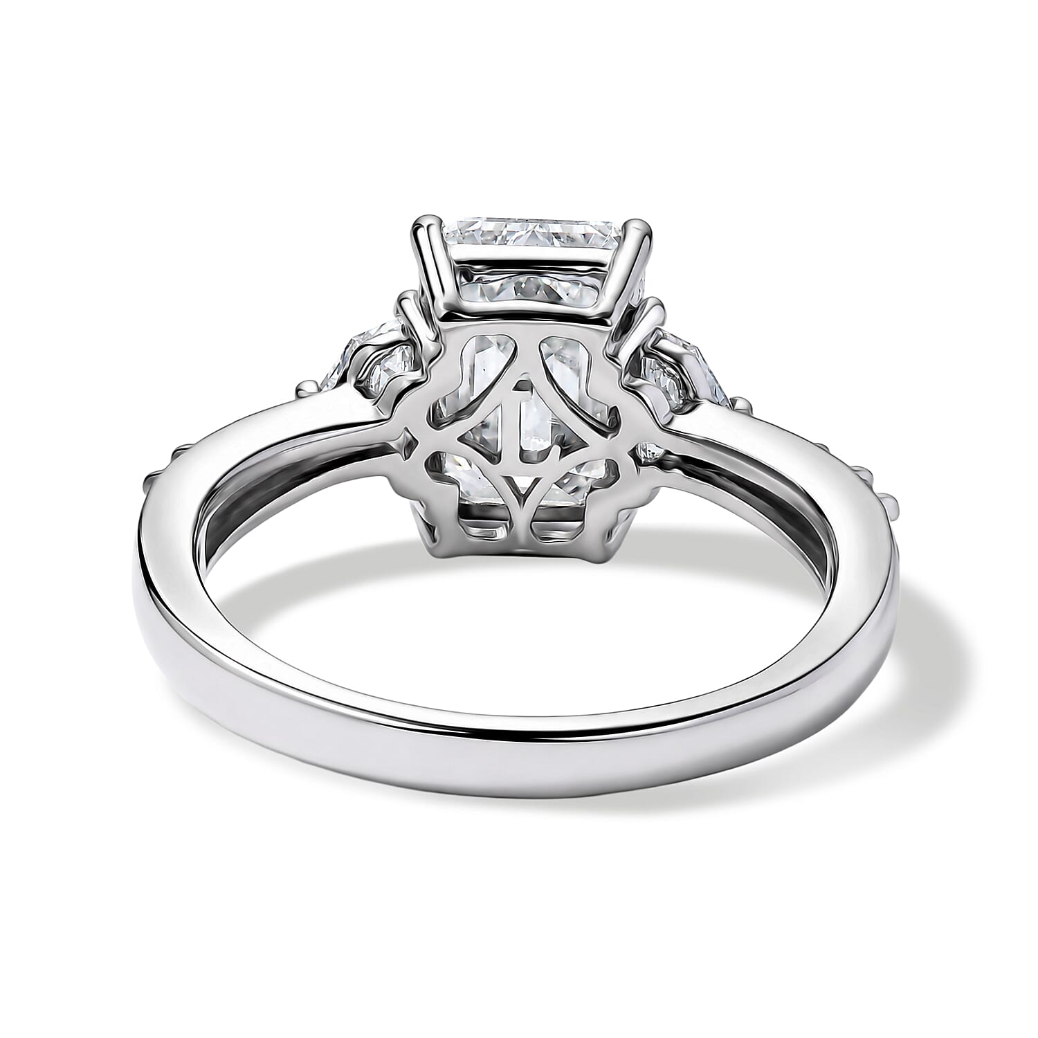 IGI Certified Luxuriant Lab Grown Diamond EF VS 2.60 ctw Ring in 950 Platinum (Size 6.0) 4.80 Grams