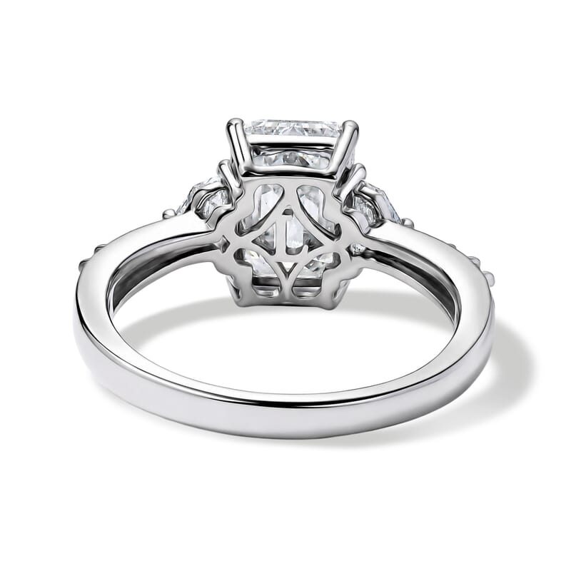 IGI Certified Luxuriant Lab Grown Diamond EF VS 2.60 ctw Ring in 950 Platinum (Size 6.0) 4.80 Grams