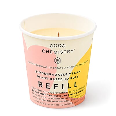 ILLUME Good Chemistry Lemon + Love Refillable Candle 8.2oz