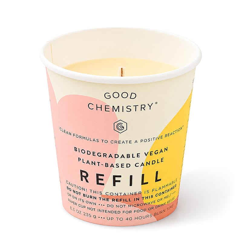 ILLUME Good Chemistry Lemon + Love Refillable Candle 8.2oz