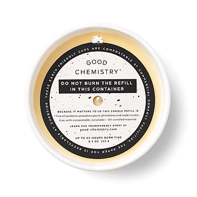 ILLUME Good Chemistry Lemon + Love Refillable Candle 8.2oz