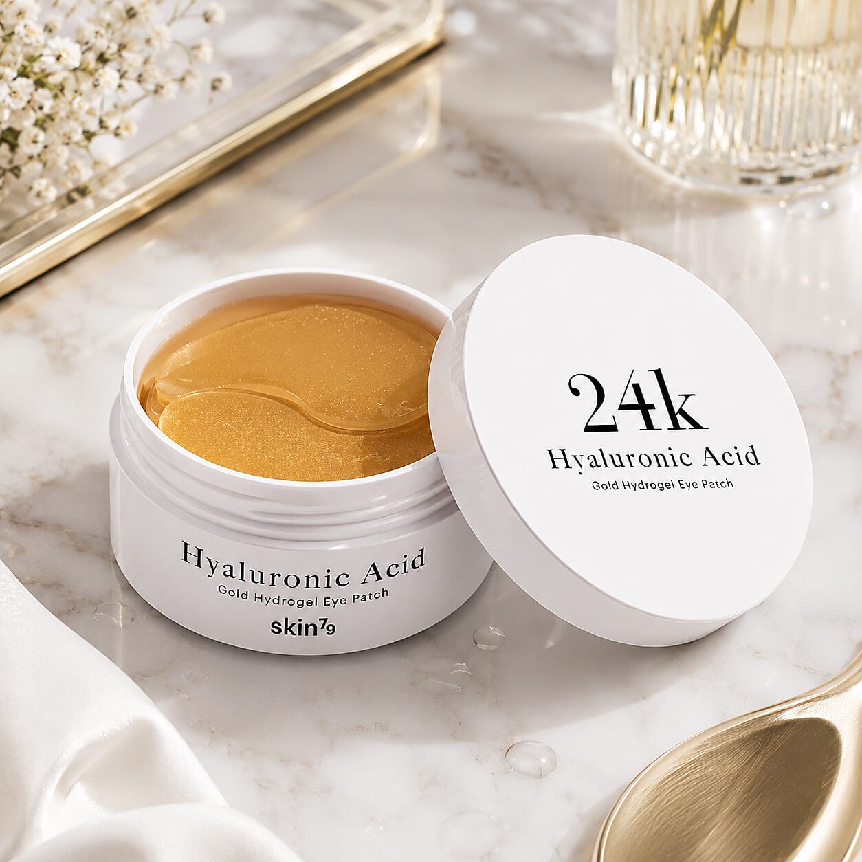 Skin79 Hyaluronic Acid Gold Hydrogel Eye Patch (60pcs) Made in Korea