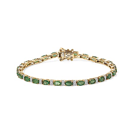 Yellow Gold Over Sterling Silver / 7.25 Inches - Product card gallery slide 1 (10253157302585)