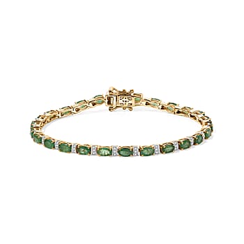 Yellow Gold Over Sterling Silver / 6.5 Inches - Product card gallery slide 1 (10253157302585)