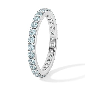 Clear Quartz 0.54 ctw Ring in Sterling Silver (Size 6.0)