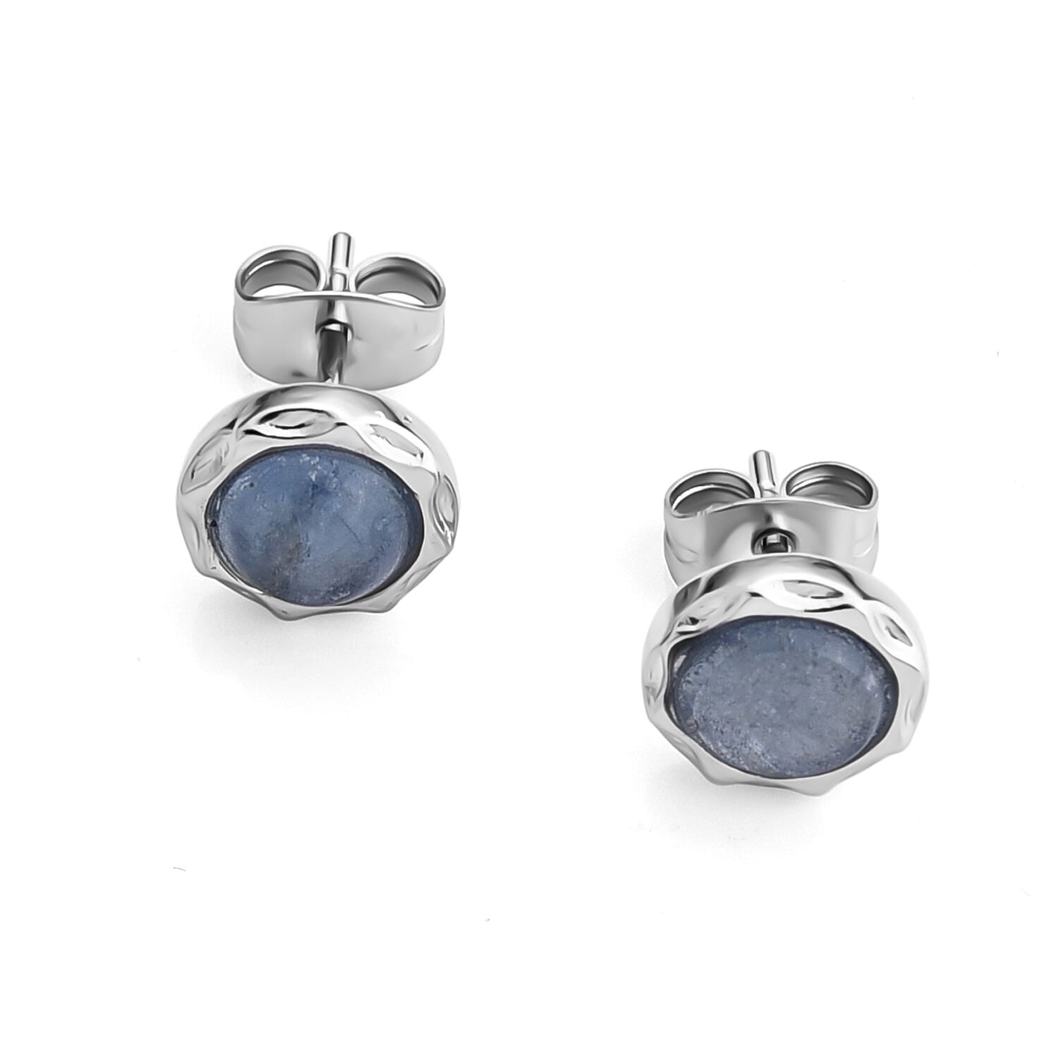Aquamarine 5.00 ctw Earrings in Silvertone