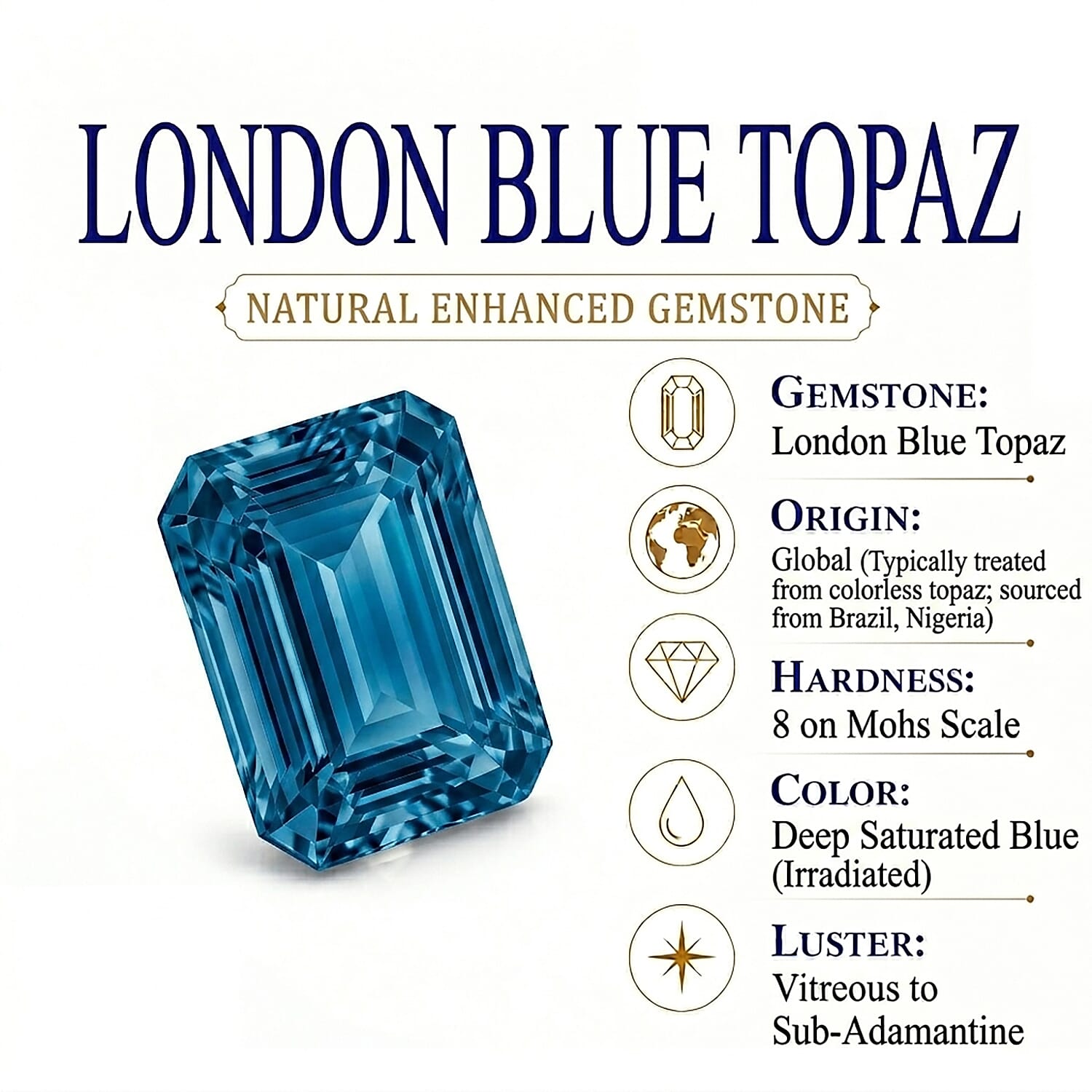 Teal Quartz and White Topaz 2.70 ctw Band Ring in 14K Yellow Gold Over Sterling Silver (Size 8.0)