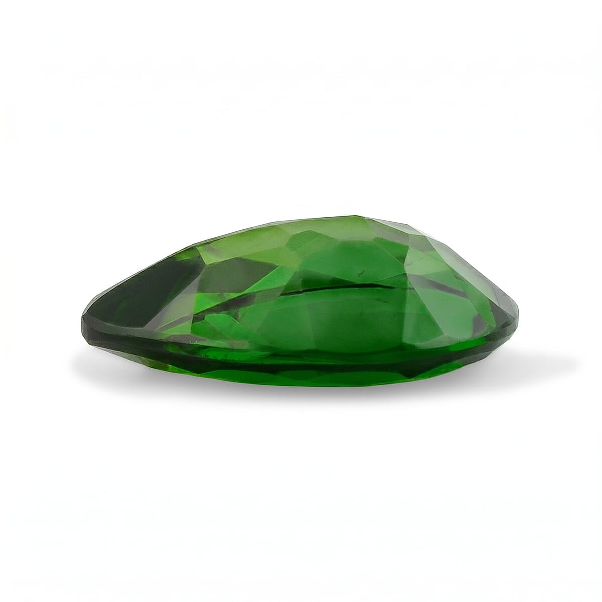 AAAA Chrome Diopside (Pear 8x6 mm) 1.20 ctw image number 2