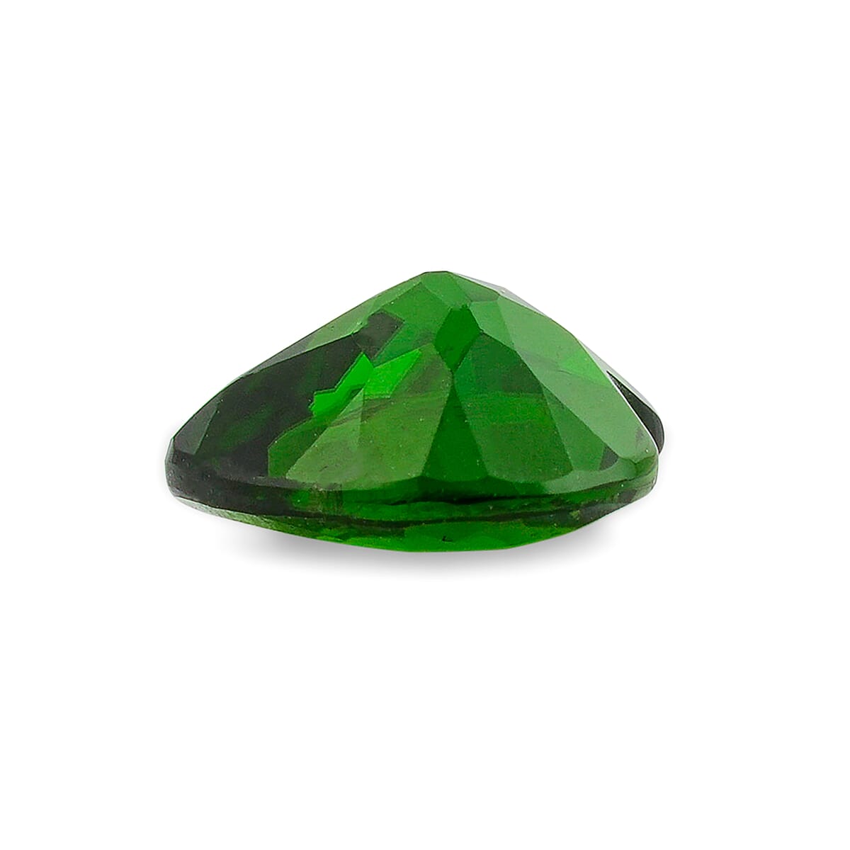 AAAA Chrome Diopside (Hrt 7 mm) 1.20 ctw image number 2