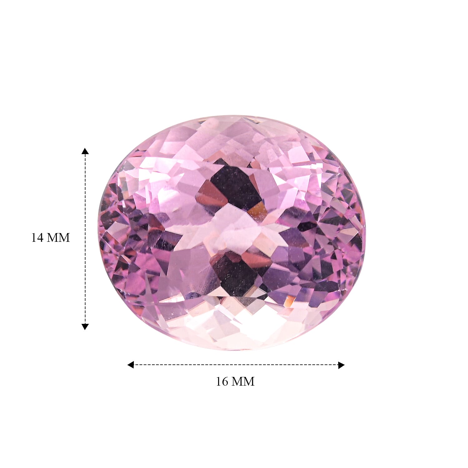 AAA Martha Rocha Kunzite (Ovl Free Size) 14.00 ctw
