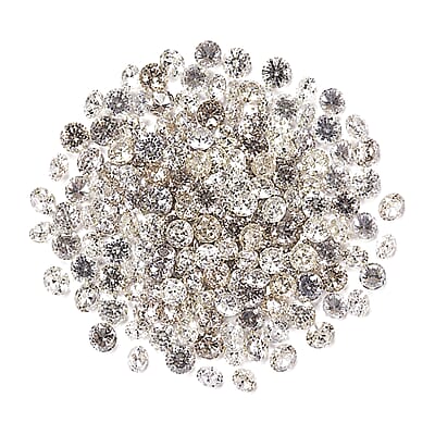 White Diamond (G-H, SI) (Rnd 2.70-3.0 mm) 10.00 ctw
