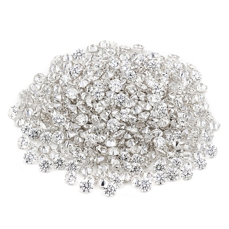 Natural Loose White Diamond (G-H, SI-I1) (Rnd 1.10-1.20 mm) Pouch 20.00 ctw