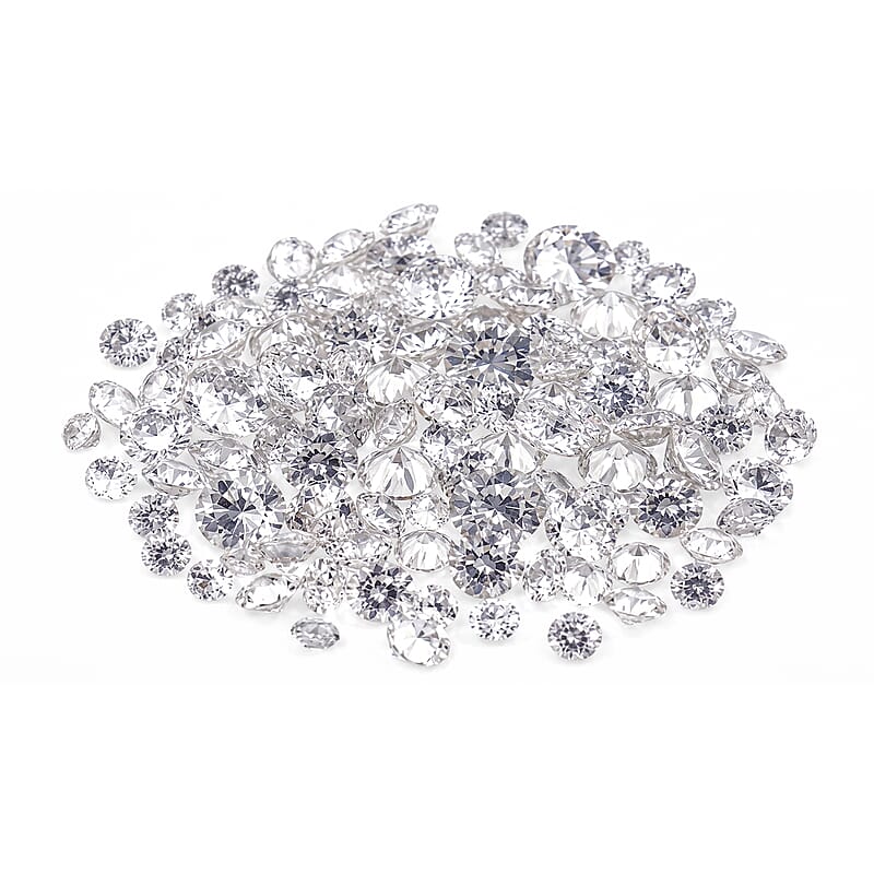 White Diamond (G-H, SI) (Rnd 2.10-2.60 mm) 8.15 ctw