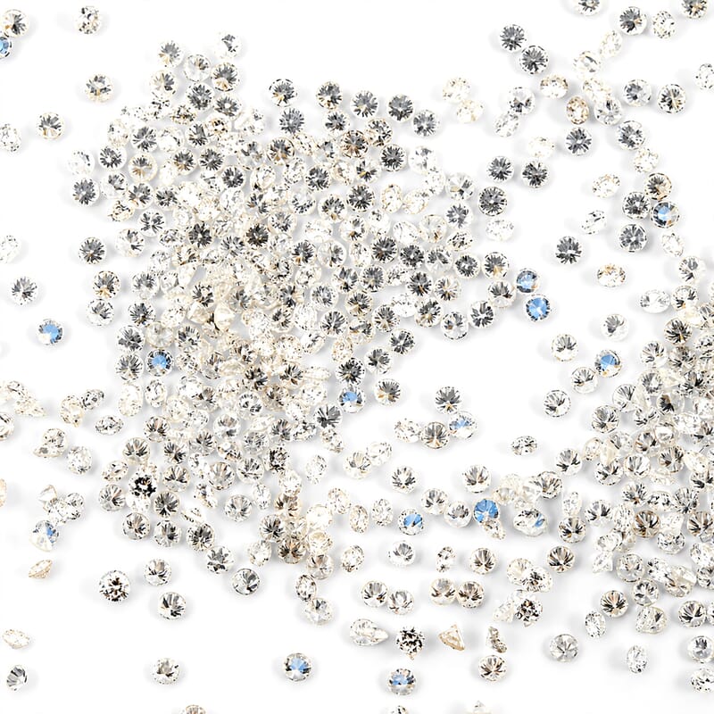 White Diamond (G-H, SI) (Rnd 1.2-1.25 mm) 7.15 ctw