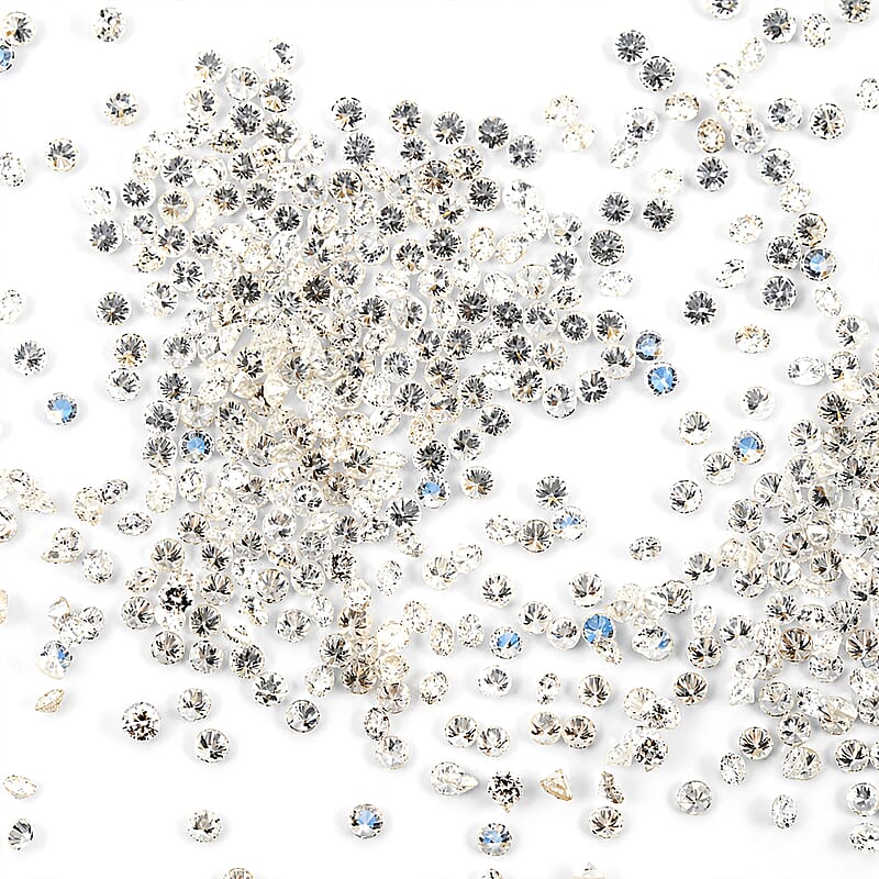White Diamond (G-H, SI) (Rnd 1.2-1.25 mm) 7.15 ctw