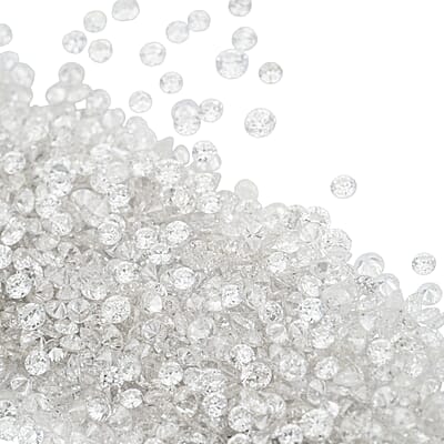 White Diamond (G-H, SI) (Rnd 1.20-1.30 mm) 18.60 ctw