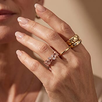Rose Gold Over Sterling Silver / 5 - Product card gallery slide 4 (10320386916665)