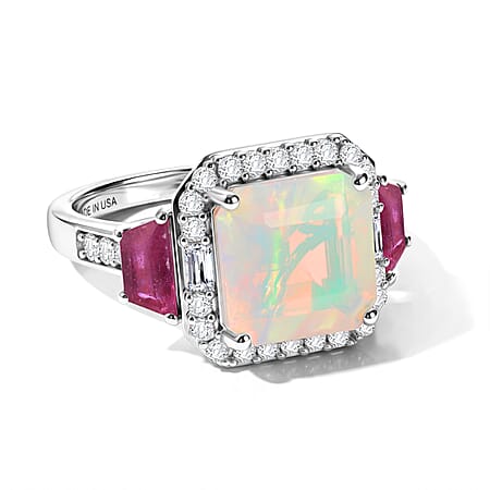 Ethiopian Welo Opal & Ruby / 6 - Product card gallery slide 1 (10261735964985)