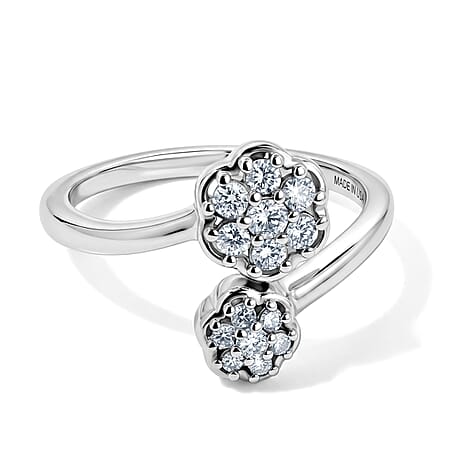 Rhodium Over Sterling Silver / 10 - Product card gallery slide 1 (15395127263545)
