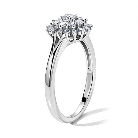 Rhodium Over Sterling Silver / 10 - Product card gallery slide 3 (15397052678457)