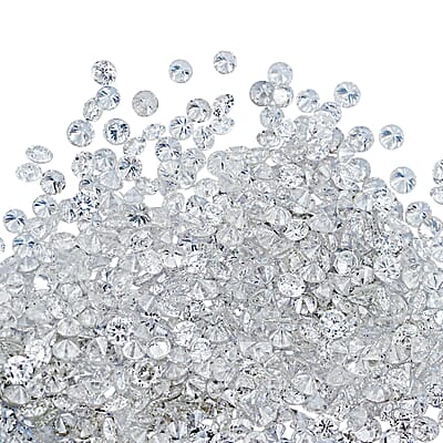 White Diamond (G-H, SI) (Rnd 1.3-1.5 mm) 11.32 ctw