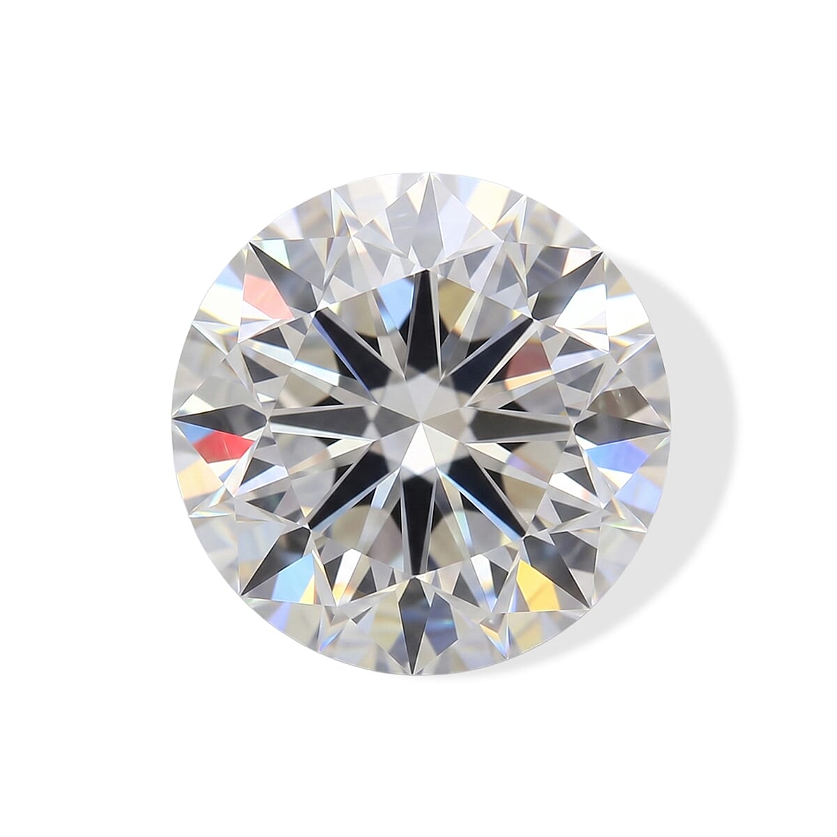 White Diamond (G-H, SI) (Rnd 3.3-3.5 mm) 4.28 ctw