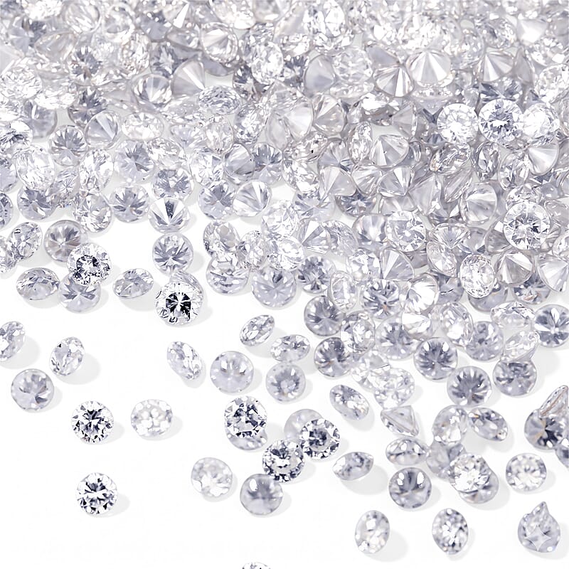 White Diamond (G-H, SI) (Rnd 1.4-1.5 mm) 19.88 ctw