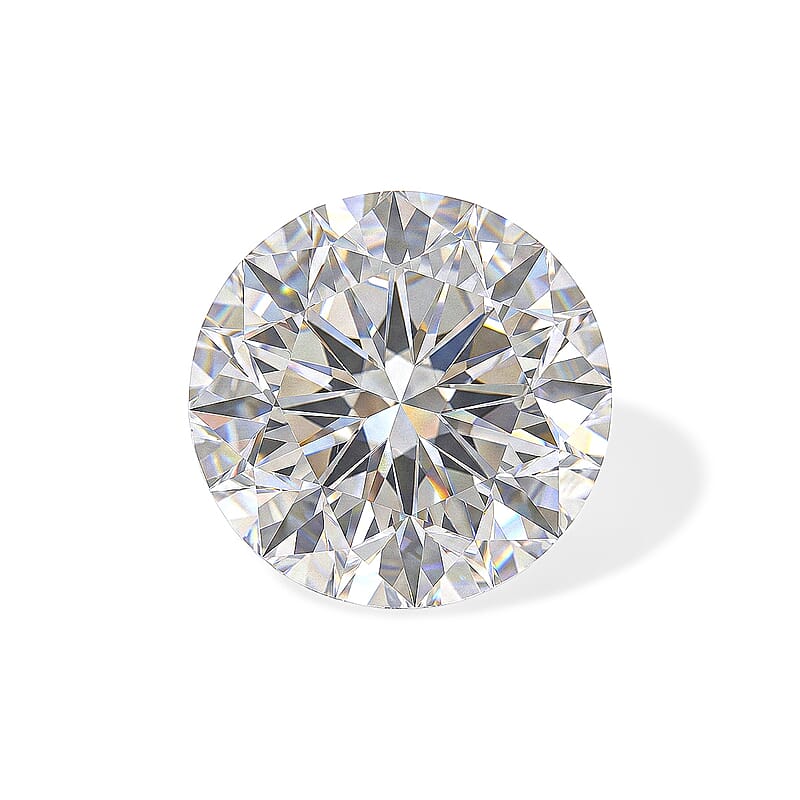 White Diamond (G-H, SI) (Rnd 2.3-2.4 mm) 6.87 ctw