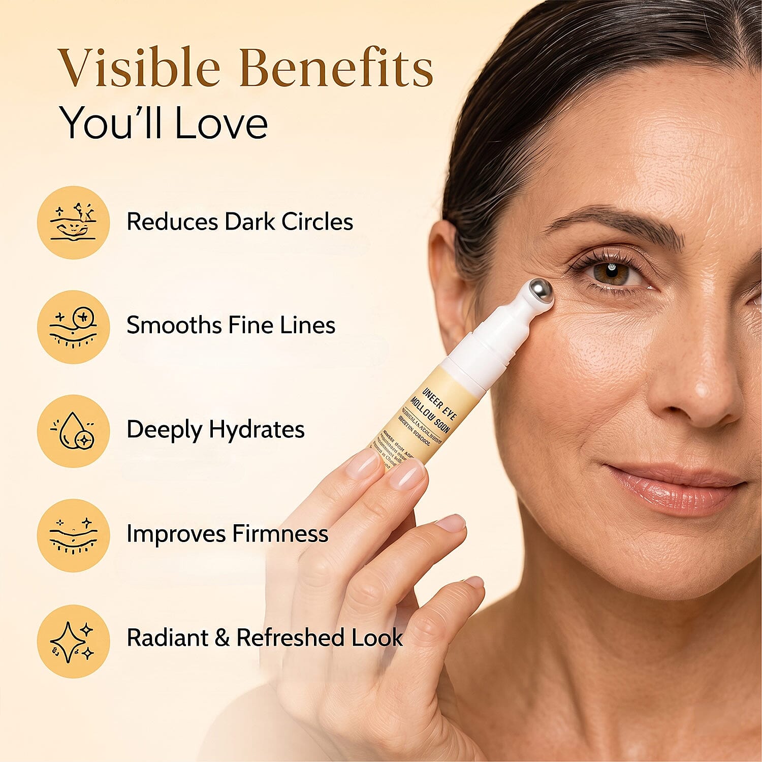 Marigold and Lotus Set of 2 Anti-Aging and Brightening Peptide Collagen 0.50oz