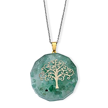 Green Aventurine / Brass - Product card gallery slide 1 (10261282816313)