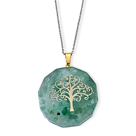 Green Aventurine / Brass - Product card gallery slide 1 (10261282816313)