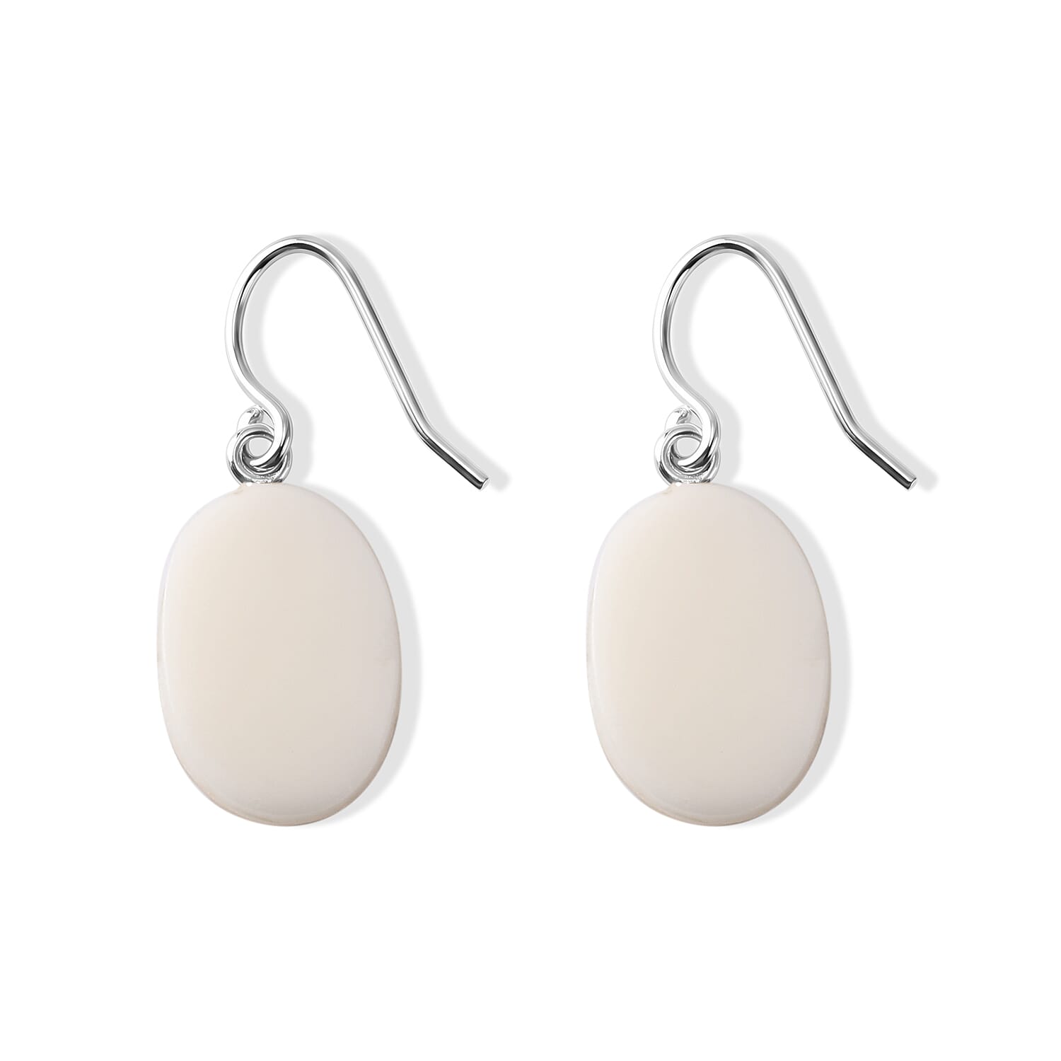 Mother Of Pearl Earring in Sterling Silver