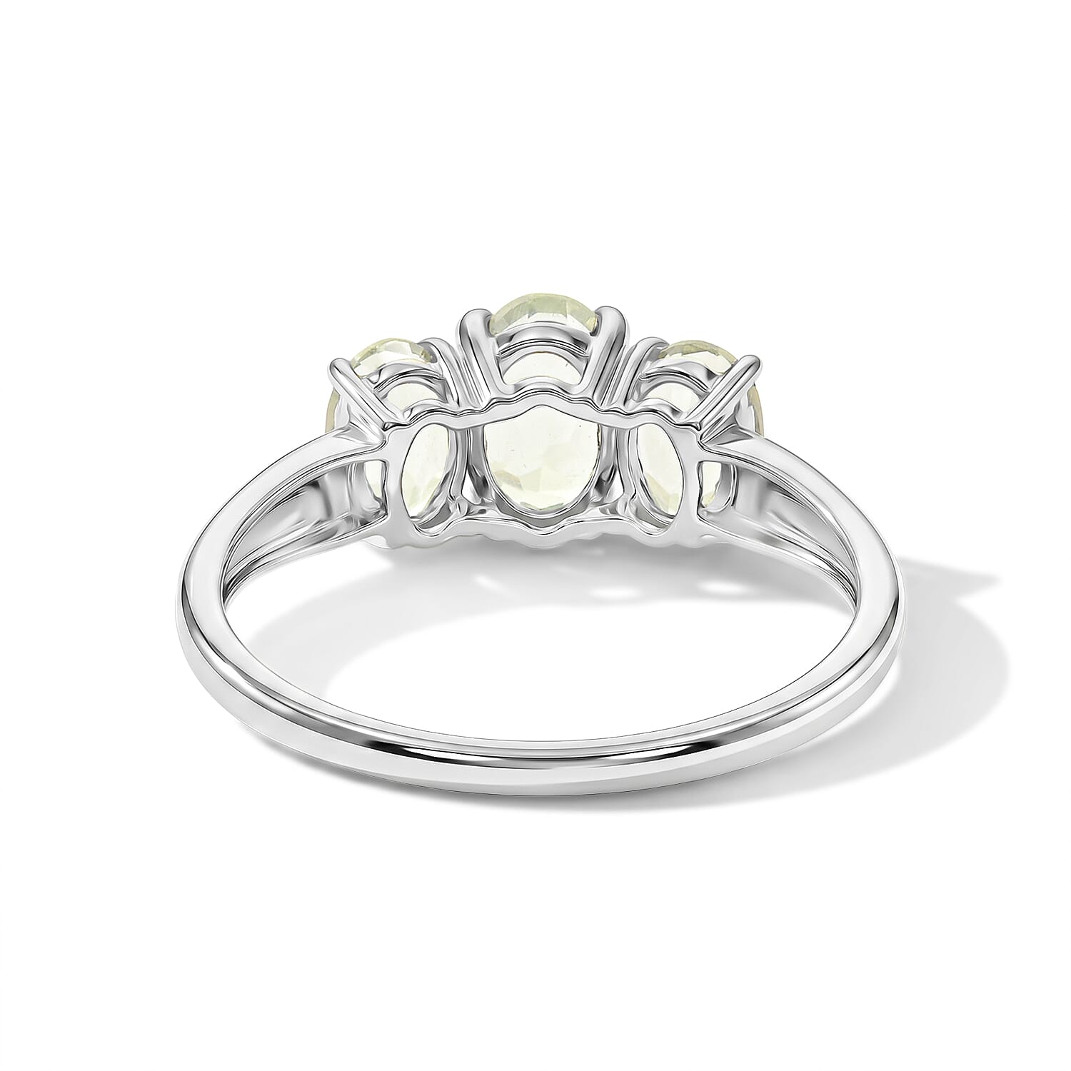 Montezuma Prasiolite 1.50 ctw Ring in Sterling Silver (Size 7.0)