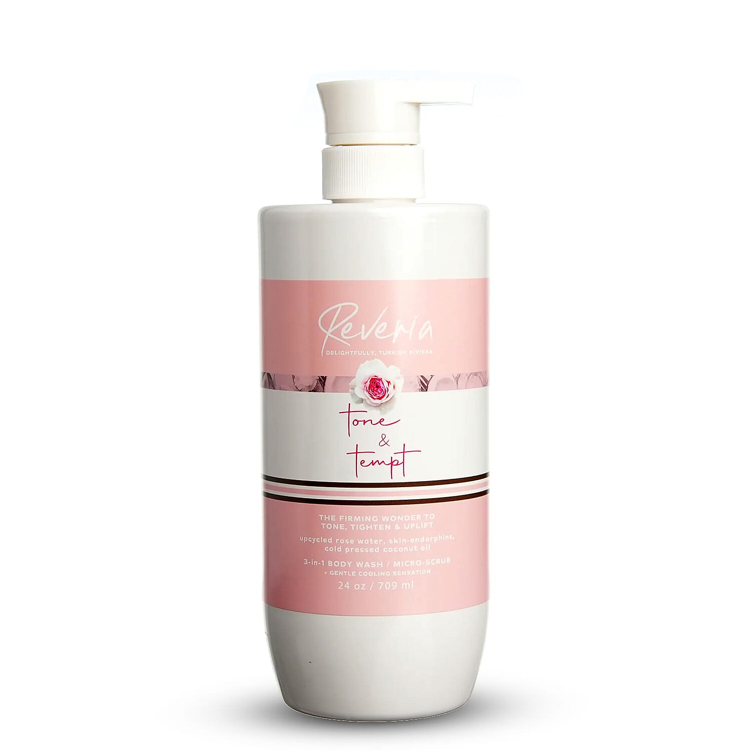 Reveria Tone & Tempt 3-in-1 Body Wash for Tighten and Uplift (24oz)