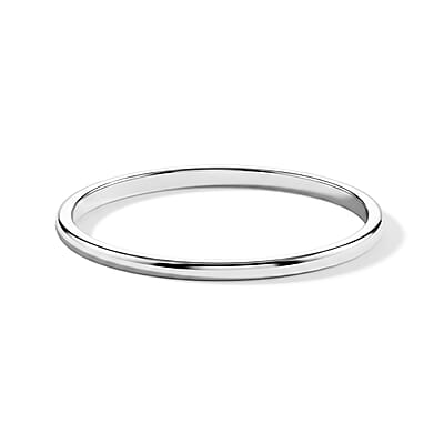 1mm Ring in Sterling Silver (Size 8.0) 0.70 Grams