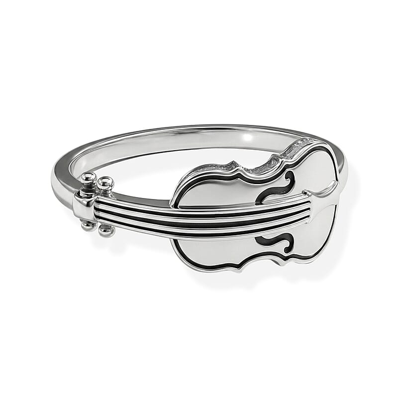Cello Ring in Sterling Silver (Size 7.0) 1.84 Grams