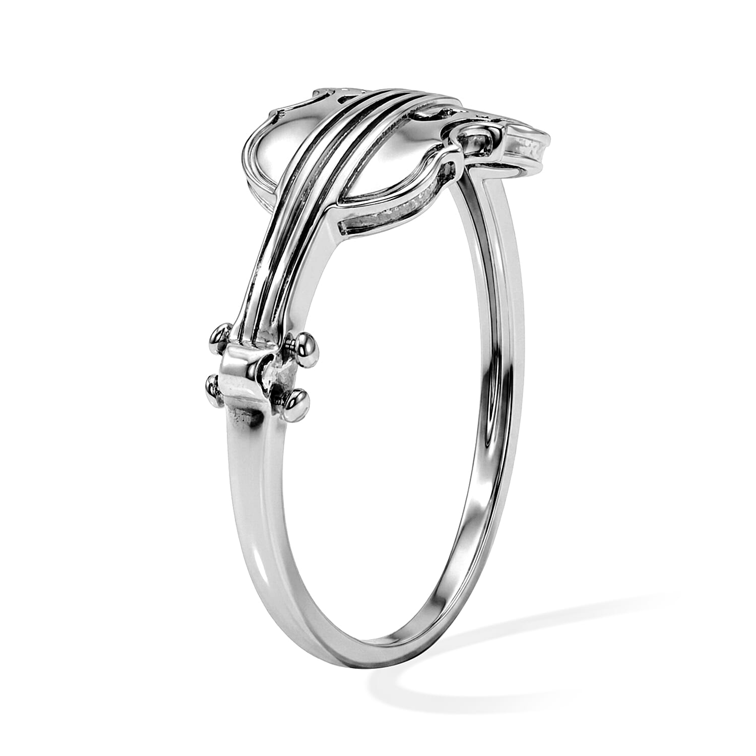 Cello Ring in Sterling Silver (Size 7.0) 1.84 Grams