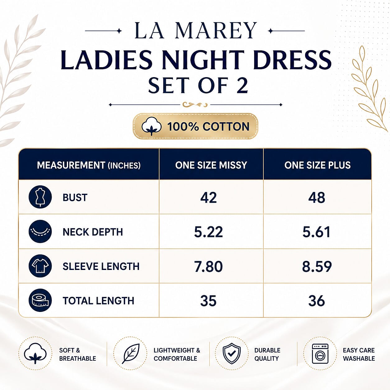 La Marey Light Gray and Red Set of 2 Round Neck Shirt Dress - One Size Plus