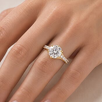 Yellow Gold Over Sterling Silver / 6 - Product card gallery slide 2 (10270265835833)