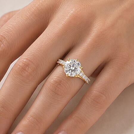 Yellow Gold Over Sterling Silver / 6 - Product card gallery slide 2 (10270265835833)