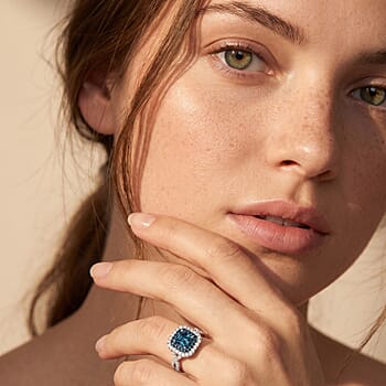 6 / Lab Grown Blue Diamond - Product card gallery slide 2 (10311107772729)