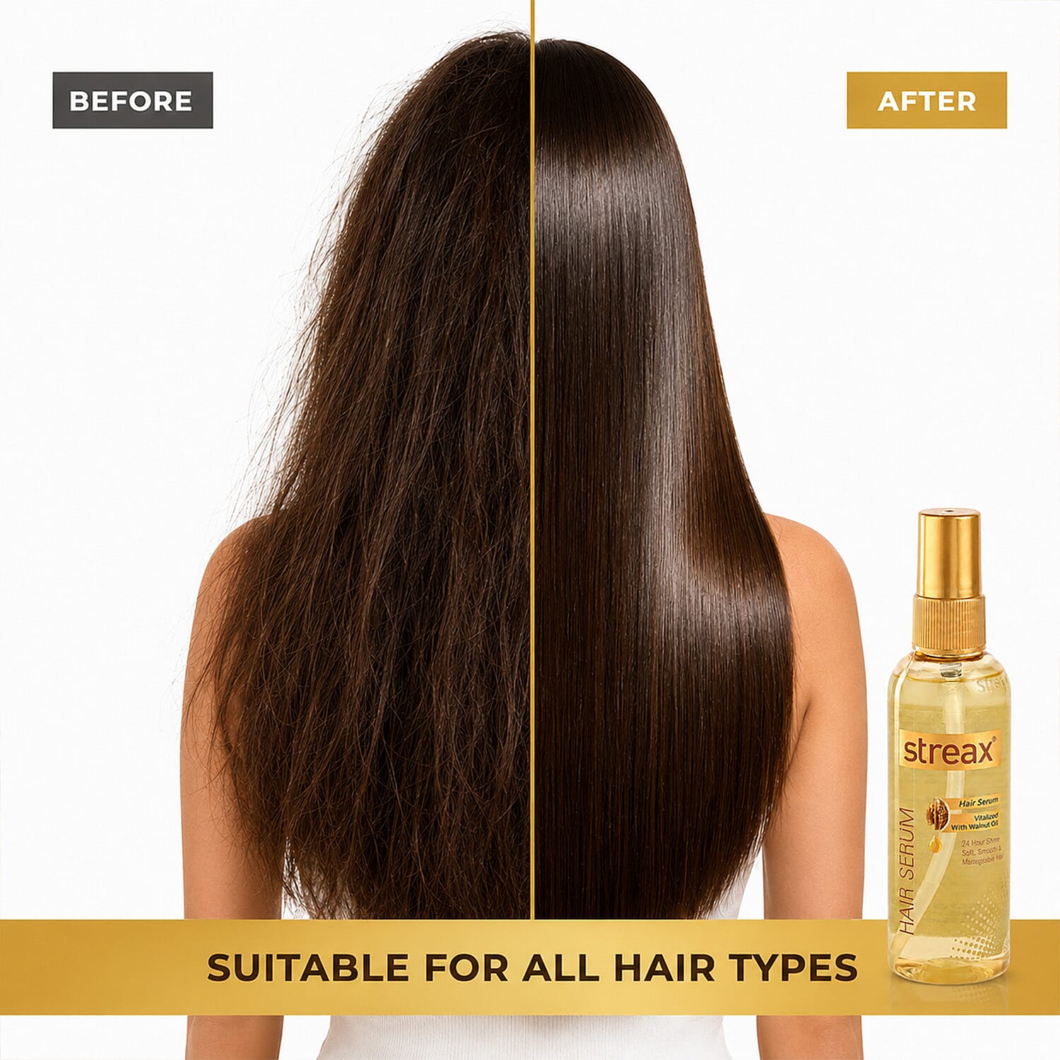Walnut Oil Hair Serum 3.3 oz