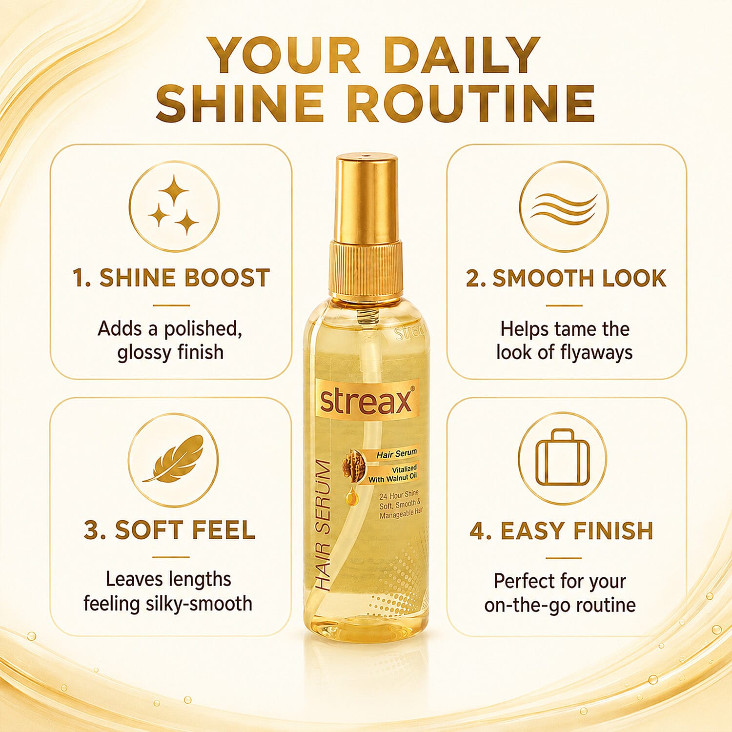 Walnut Oil Hair Serum 3.3 oz