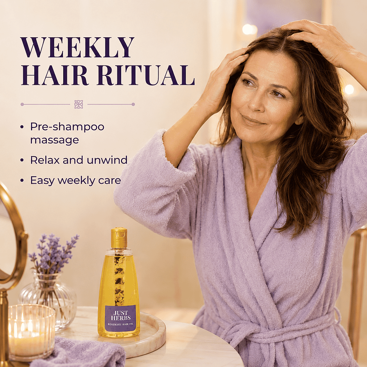 Just Herbs Rosemary Hair Oil