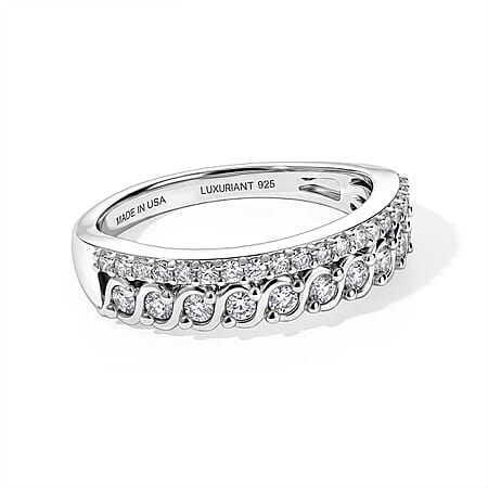 Rhodium Over Sterling Silver / 10 - Product card gallery slide 1 (15397768921401)