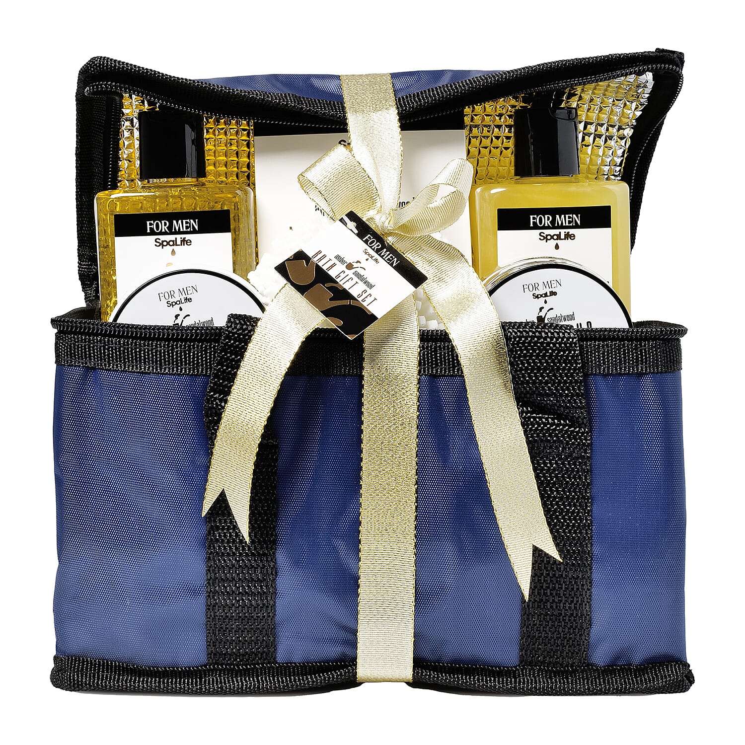 SpaLife Luxury Spa Skincare Sandalwood Men's Gift Set