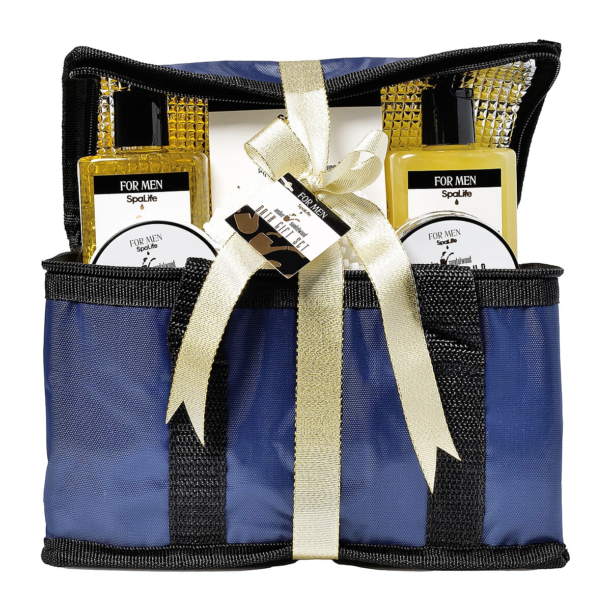SpaLife Luxury Spa Skincare Sandalwood Men's Gift Set image number 2