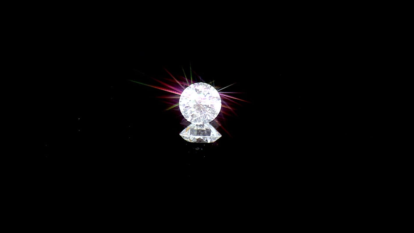 Diamond (F-G SI2-VS) (Rnd 4-4.5 mm) 0.40 ctw